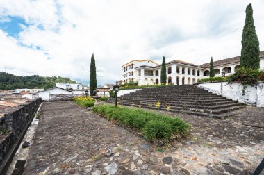 Popayan, Cauca, Kolombiya. 29 Nisan 2024 Guillermo Leon Valencia Müzesi.