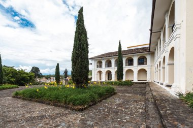 Popayan, Cauca, Kolombiya. 29 Nisan 2024 Guillermo Leon Valencia Müzesi.