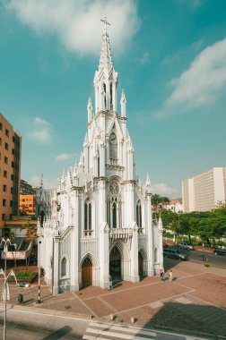 Cali, Santiago de Cali, Valle del Cauca, Kolombiya. 27 Şubat 2011: La Ermita Kilisesi