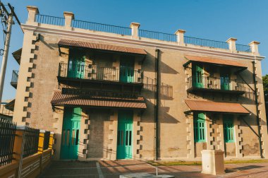 Barranquilla, Atlntico, Kolombiya. 2 Mart 2011: Tram İstasyonu