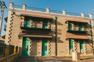 Barranquilla, Atlntico, Kolombiya. 2 Mart 2011: Tram İstasyonu