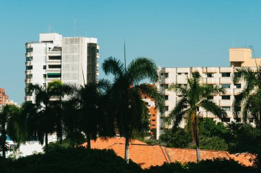 Barranquilla, Atlntico, Kolombiya. 2 Mart 2011: Şehrin genel görünümü