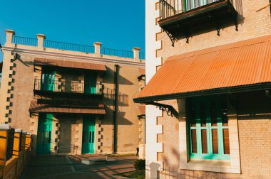 Barranquilla, Atlntico, Kolombiya. 2 Mart 2011: Tram İstasyonu