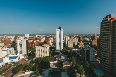 Barranquilla, Atlntico, Kolombiya. 2 Mart 2011: Şehrin genel görünümü
