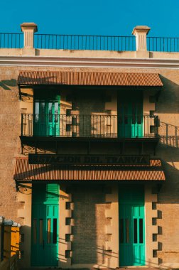 Barranquilla, Atlntico, Kolombiya. 2 Mart 2011: Tram İstasyonu