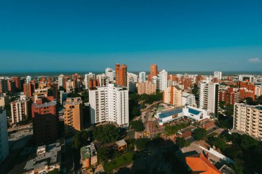 Barranquilla, Atlntico, Kolombiya. 2 Mart 2011: Şehrin genel görünümü