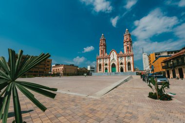 Barranquilla, Atlntico, Colombia. March 2, 2011: Church of San Nicolas de Tolentino clipart