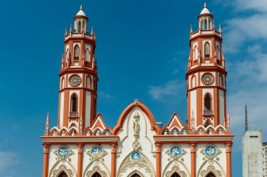 Barranquilla, Atlntico, Colombia. March 2, 2011: Church of San Nicolas de Tolentino clipart