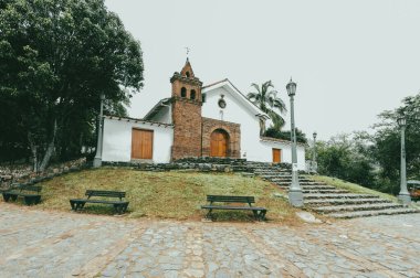 Cali, Santiago de Cali, Valle del Cauca, Kolombiya 2 Mart 2011: San Antonio Şapeli