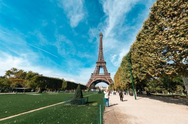 Paris, Fransa, Batı Avrupa. 4 Mart 2011: Eyfel Kulesi