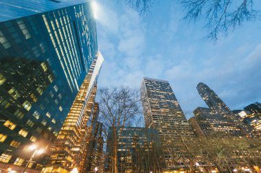 ABD Kuzey Amerika. 18 Mart 2011: Bryant Park, Midtown, Manhattan, New York