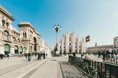 Lombardia, Italy, Western Europe. March 18, 2011: Milan Cathedral, Milan clipart