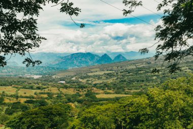 Antioquia La Pintada 'nın güneybatısında manzara.