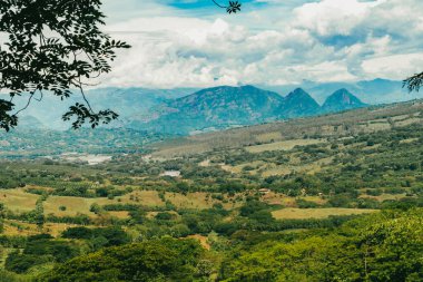 Antioquia La Pintada 'nın güneybatısında manzara.
