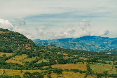 Antioquia La Pintada 'nın güneybatısında manzara.