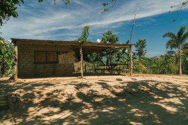 Tayrona Ulusal Parkı 'ndaki Kayıp Şehir' in doğal manzaraları. Santa Marta Magdalena, Kolombiya.