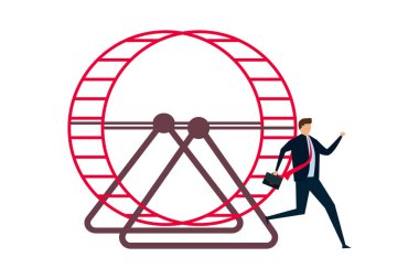 Çıkış yarışı, kendine güvenen akıllı işadamı kapana kısılmış fare yarışının kapısından kaçıyor..