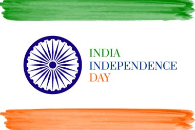 Bağımsızlık Gününüz kutlu olsun Hindistan Şablon Tasarımı Web sitesi afişi ve tebrik kartı için iyidir.