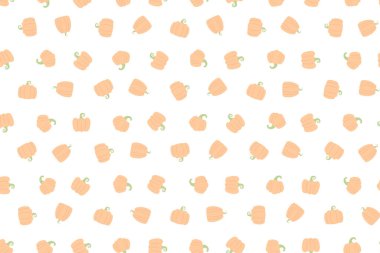 Şükran Günü ve sonbahar teması için kusursuz balkabağı desenleri.