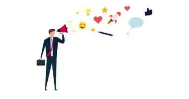 Kadın liderinin 4k animasyonu, zeki kadın takım lideri birinci şampiyon kupa ile başarı yarışmasını kutluyor.