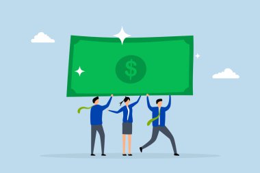 Bireyler dolar banknotlarını sermaye için bir metafor olarak tutarlar. 