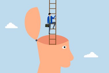 Kişisel gelişim, güven girişimcisi başarı merdivenine tırmandı