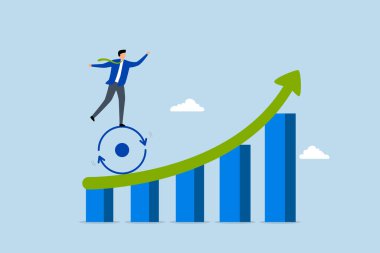 Sürekli iyileşme, girişimci iş büyüme grafiğinde yükselen bir eğilim pedallıyor