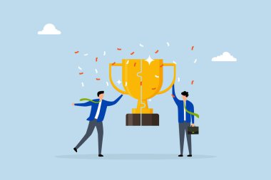 Galibiyet durumu, iş adamı zafer için parçayı birleştirdi..