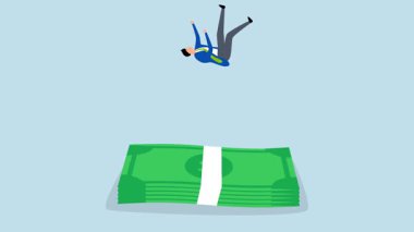 Sigorta, 4k animasyon başarısız girişimci koruma için büyük para yığını üzerine indi.