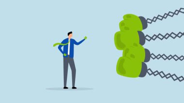 Pek çok rakiple başa çıkmak için iş mücadelesi, kendine güvenen iş adamının 4 bin animasyonu çok sayıda düşmanla mücadele ediyor.