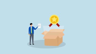 Kalite Kontrol ve girişimcinin 4k animasyonu tamamlanmış kontrol listesi kullanılarak kaliteyi doğruladı.