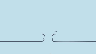 Büyük iş bariyeri, güçlü iş adamının 4k animasyonu bariyer çizgisini aştı