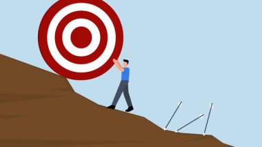 Iskalayan hedef, girişimci dart tahtasını yokuş yukarı taşımaya çalışıyor.