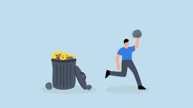 İş kaygısından, neşeli girişimciden, endişeli ve sorunlu çöplüklerden kurtul..