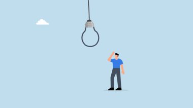 Şefkatli girişimcinin 4k animasyonu, zor durumdaki işbirlikçiye destek veriyor.