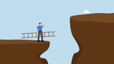 İşbirliği, birlikte büyümek için yapılan sinerji çalışmaları, iş adamı ve kadının 4k animasyonu bir hedefe ulaşmak için birleşmek için koşuşturmaları.