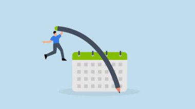 Şirket kuruluşu, iş adamlarının 4k animasyonu. Kurucu inşaat ofisi. Pin firması irtibat adresi..