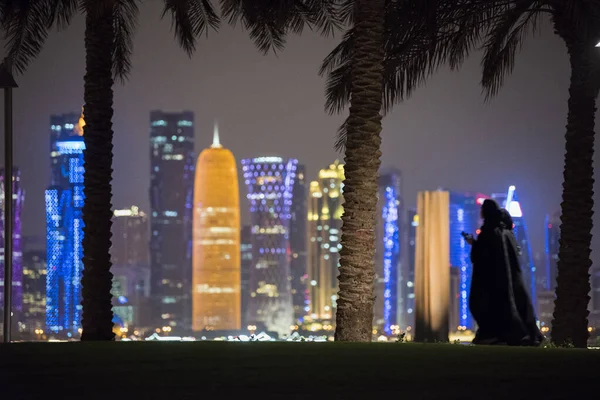 Doha Katar Ekim 2022 Katar Slam Sanatları Müzesi Nin Parkında — Stok fotoğraf