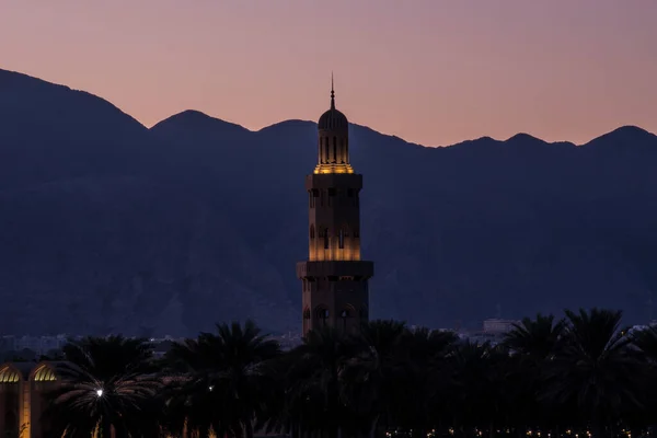 Muscat Oman September 2022 Султан Кабус Найбільша Мечеть Оману Розташована — стокове фото