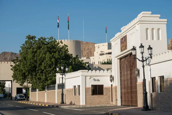 Muscat Oman Március 2019 Kilátás Régi Város Muttrah Amely Található — Stock Fotó