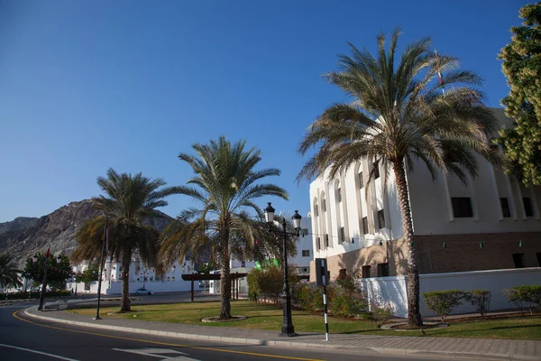 Muscat Oman Maart 2019 Zicht Oude Stad Muttrah Die Gelegen — Stockfoto