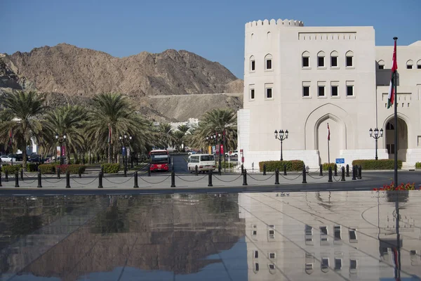 Muscat Oman Maart 2019 Zicht Oude Stad Muttrah Die Gelegen Stockfoto