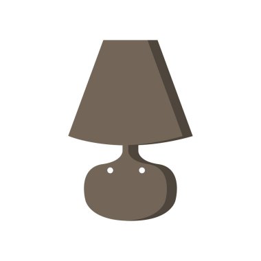 Furniture chandelier, floor and table lamp in flat cartoon style. A set of lamps on a white background. Chandeliers, illuminator, flashlight - element