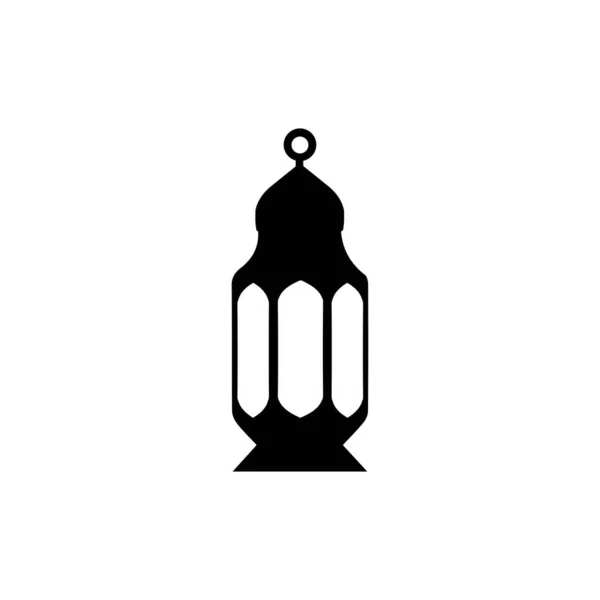 Design Ilustração Lanternas Islâmicas Vetor Modelo Decoração Silhueta Islâmica Ornamento — Vetor de Stock