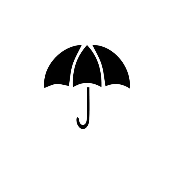 Umbrella Icon Simple Illustration Umbrella Vector Icon Web Rain Protection — Stock Vector