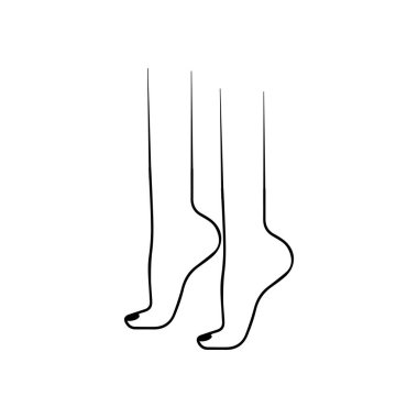 Ayak çizgisi simgesi. İnsan Ayak İzi Adım Simgesi. Mobil konsept ve web uygulamaları için element ikonu. İnce çizgi çizgisi simgesi ağ ve mobil için kullanılabilir.