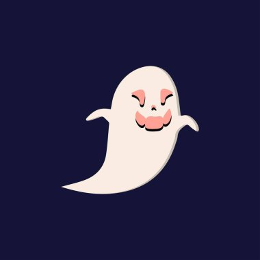 Cadılar Bayramı element arka plan vektörü. Tatlı hayalet koleksiyonu, balkabağı, yarasa, şeker, kedi, kafatası, örümcek, mezar, kale. Cadılar bayramı festivali elementleri