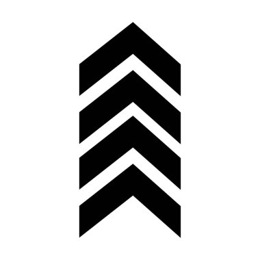 Ok simgeleri siyah koleksiyon. Web sitesi tasarımınız için düz stil ok simgesi. Basit ok vektörü illüstrasyonu, karalama simgesi beyaz arkaplanda izole.