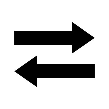 Ok simgeleri siyah koleksiyon. Web sitesi tasarımınız için düz stil ok simgesi. Basit ok vektörü illüstrasyonu, karalama simgesi beyaz arkaplanda izole.