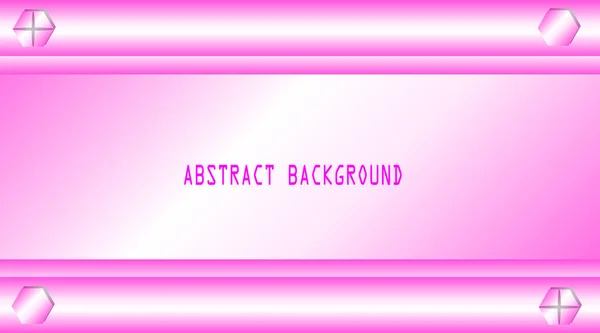 Weicher Farbiger Hintergrund Mit Rosa Formen — Stockvektor
